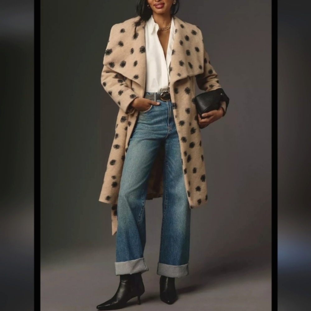 Hutch Juni Coat cream with spots - Picture 3 of 15